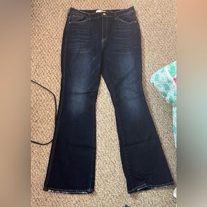 KanCan Women’s Isabella High-Rise Flare Jeans